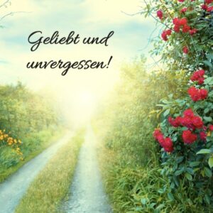 Grabkerze Premium 7 Rosenweg – Bild 2